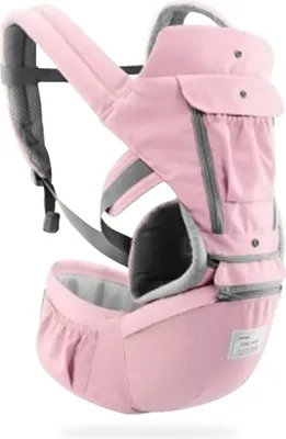 Produktbild von Ergonomische Babytrage Infant Kid Baby Sling Vorderseite mit Blick auf Kangaroo Baby Wrap Carrier für Babyreisen 0-36 Monate (Farbe: Rosa)