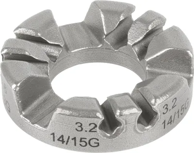 Zdjęcie produktu dla Stalowy klucz do szprych 3,2 / 3,4 / 3,6 / 3,9 mm