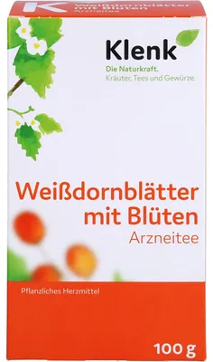 Produktbild von WEISSDORNBLAETTER M BLUETE, 100 g TEE