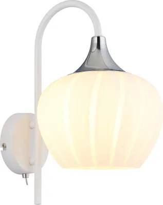 Produktbild von Globo Lighting Wandleuchte Metall weiß matt, 1x E27