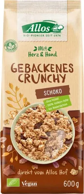 Produktbild von Allos Mit Herz & Hand Gebackenes Crunchy Schoko - - 600g