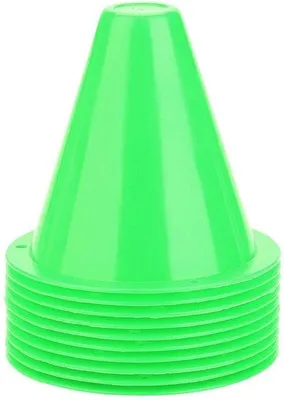 Produktbild von Agilitätstrainingsscheibe - Trainingszirkel - Grün - Plastik - 10 Stücke - Geeignet für Kinder und Erwachsene