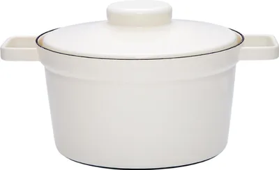 Produktbild von Riess Aromapot Topf mit Deckel 24cm weiß 2106-212
