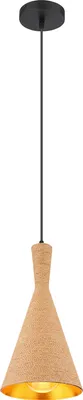 Produktbild von Globo Lighting Hängeleuchte Metall schwarz matt, 1x E27