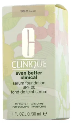 Produktbild von Clinique Even Better Clinical Serum Foundation SPF 20 WN 01 Flax (30 ml)