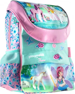 Produktbild von ASTRA Schulranzen Schulrucksack mit Gestell PLAYMOBIL FAIRIES FEE leicht bunt bequem Kinder Mdchen