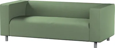 Produktbild von Dekoria Bezug für Klippan 2-Sitzer Sofa, grün, Sofahusse, Klippan 2-Sitzer