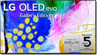 Produktbild von LG OLED evo Gallery Edition OLED97G29LA 2,46 m (97") 4K Ultra HD Smart-TV WLAN Schwarz, Silber