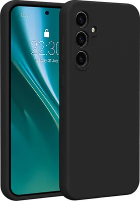 Produktbild von Etteri Silikonhülle für Samsung Galaxy S23 FE Cover schwarz