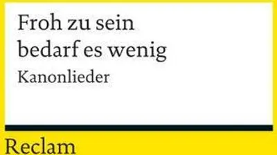 Image de Froh zu sein bedarf es wenig