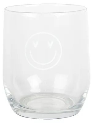 Produktbild von Clayre & Eef Wasserglas 300 ml Transparant Glas smile