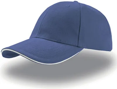 Image de Atlantis | Liberty Sandwich Cap / casquette / bonnet / chapeau - Couleur : Royal/White - Taille : One Size