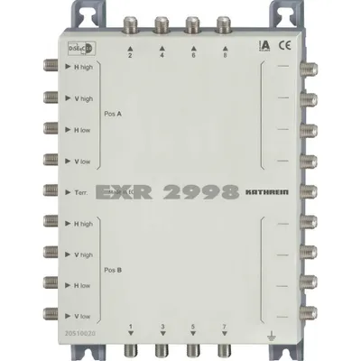 Obrázek produktu pro Kathrein EXR 2998, BNC, Kov, Metalická, 900 g, 172 x 228 x 44 mm, 180 mm