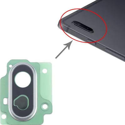Obrázek produktu pro Pro Samsung Galaxy Tab S7 FE zadní kryt objektivu fotoaparátu náhradní díl zelený