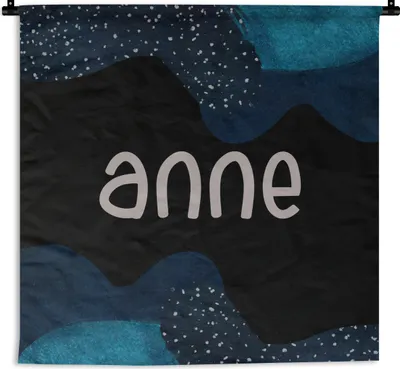 Produktbild von MuchoWow® Wandteppich Wandbehang Anne - Pastell - Mädchen 150x150 cm Tapisserie Dekoration Wandtuch - Wohnaccessoires - Modernes
