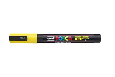 Obrázek produktu pro Posca popisovač /  0,9–1,3 mm - žlutá