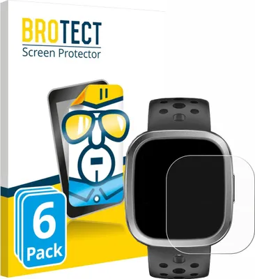Produktbild von 6x Für YYKY Smartwatch 1.72" Schutzfolie BROTECT Displayschutz Display Schutz Folie Klar Transparent