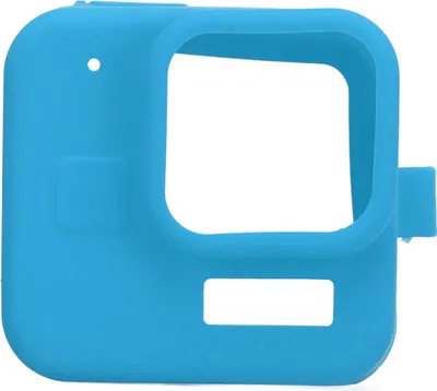 Immagine prodotto di Morbida copertura in silicone per la fotocamera, rimovibile, lavabile, protettiva per Hero11, nera, mini, blu