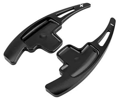 Immagine prodotto di Paddles per cambio marcia - Lega di alluminio - Portatile - Resistente - Finitura opaca - Aspetto migliorato - Pulsanti per il cambio marcia