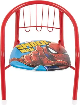 Produktbild von Marvel Metal Spiderman Stuhl Rot  Rot One Size