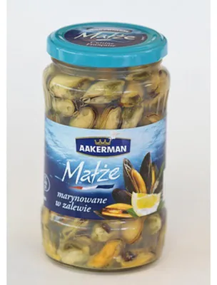 Zdjęcie produktu dla Małże marynowane 350g Aakerman