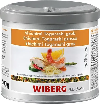 Produktbild von WIBERG Shichimi Togarashi grob Würzmischung 200g