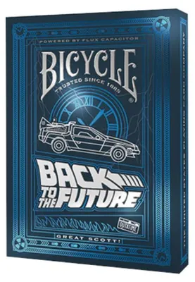 Immagine prodotto di Mazzo di carte Bicycle® - Mazzo di carte da gioco "Ritorno al futuro" Carte da poker "Ritorno al futuro" Mazzo singolo