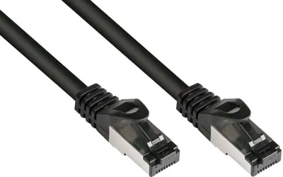 Obrázek produktu pro Good Connections Cat.6A Patchkabel PUR S/FTP HF schwarz 5m