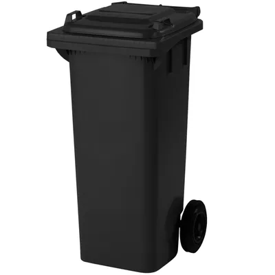 Zdjęcie produktu dla Pojemnik kosz kubeł na odpady śmieci EUROPLAST 80L czarny