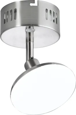 A close-up studio shot of a modern ceiling light fixture.