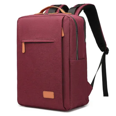 Produktbild von OKWISH Rucksack Handgepäck Fahrradrucksack Laptoprucksack Herren Schulrucksack Sport Wandertasche Rotwein