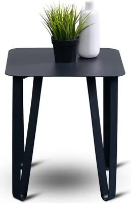 Produktbild von Beistelltisch >Beistelltisch Emma 1< in schwarz - 40x45x40 (BxHxT)
