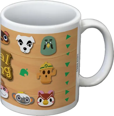 Immagine prodotto di Animal Crossing - Tazza da caffè, faccia da disegno PM12572 (taglia unica) (Marrone)
