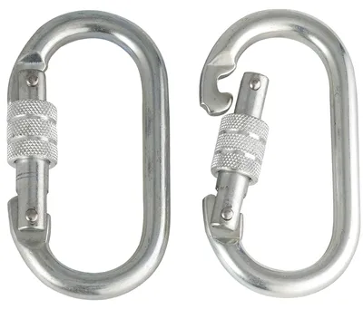 Image de Lot de 2 mousquetons de sécurité