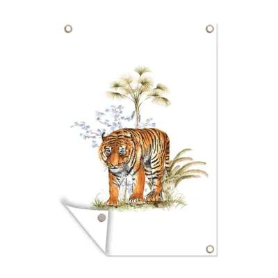Imagen del producto de Póster para jardín - Tigre - Planta - Imagen - 60x90 cm