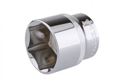Produktbild von Steckschlüssel-Einsatz mit 1/2 Zoll Vierkantantrieb, 34 mm Schlüsselweite, aus Chrom-Vanadium-Stahl