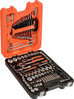 Obrázok produktu pre Bahco 1/4, 3/8" ir 1/2" GALVU?I? IR RAKT? RINKINYS, 138 VNT. BAHCO