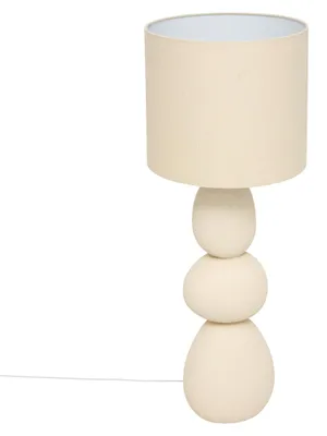 Produktbild von Keramik-Stehlampe ALITHA, Ø 38 x 100 cm, beige