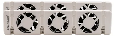 Obrázok produktu pre RealPower HL-2, Elektrický ohrievač s ventilátorom, Vnútorný, Podlaha, Biela, 100 - 240 V, 50/60 Hz