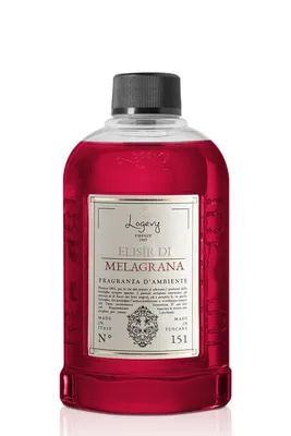 Zdjęcie produktu dla Logevy - Wkład 500 ml do dyfuzorów Elisir di Melagrana - Nuty zapachowe, eleganckie i trwałe