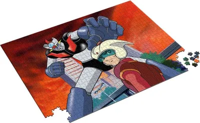 Zdjęcie produktu dla Mazinger Z Puzzle, 1000 Pieces, Fun for All Ages