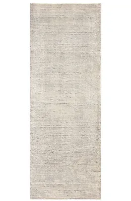 Produktbild von Kurzflor Teppich Laufer Wohnzimmer Hellgrau 80 X 300 cm , Moderner Super Soft Kurzflor Teppich