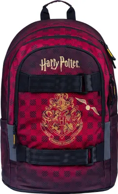 Zdjęcie produktu dla BAAGL Plecak szkolny Skate Harry Potter Hogwarts bordowy