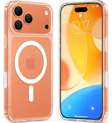 Obrázek produktu pro Torras – Guardian Magnetic Series ochranné pouzdro pro iPhone 17 Pro – průhledné
