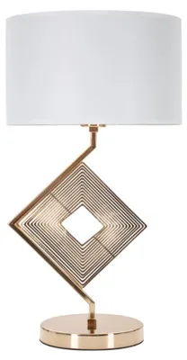 Obrázek produktu pro Mauro Ferretti Move stolní lampa E27 Ø 30x56 cm zlatá bílá