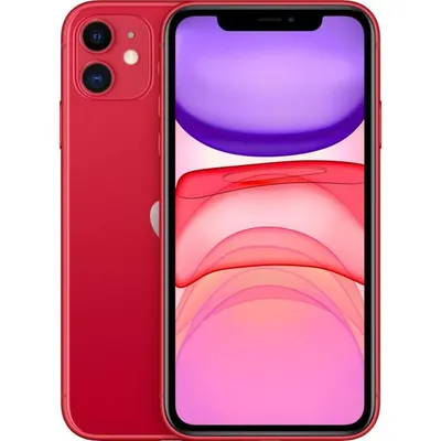 Zdjęcie produktu dla Apple iPhone 11, 15,5 cm (6.1"), 1792 x 828 px, 64 GB, 12 MP, iOS 13, Czerwony