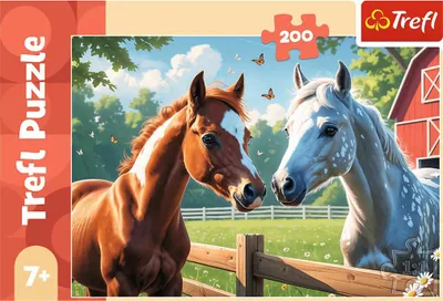 Produktbild von Puzzle 200 Pferde Auf Der Lichtung 13328