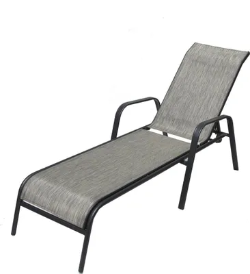 Produktbild von ROJAPLAST Gartenliege ZWC-52, hellgrau