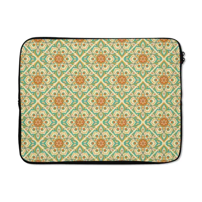 Produktbild von MuchoWow® Laptop Hülle 15 Zoll Vintage - Bohème - Muster - Mandala Laptoptasche - Laptoptasche - Sleeve - Rundum-Schutz