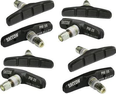 Produktbild von 8 Stück Bremsschuhe 70mm Bremsbeläge V-Brake Shimano kompatible Fahrrad V-Brake MTB (4 Paar)